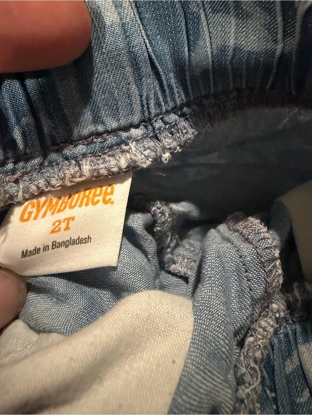 Gymboree Light Blue Horse-Print Jogger Pants